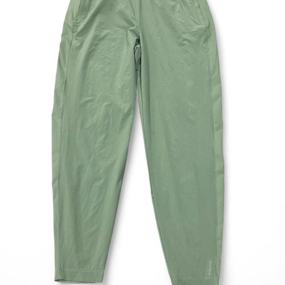Athleta Run With It Pants Green Women’s Activewear - Picture 2 of 6